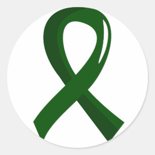 Adesivo Redondo Fita 3 do verde esmeralda de infecção hepática