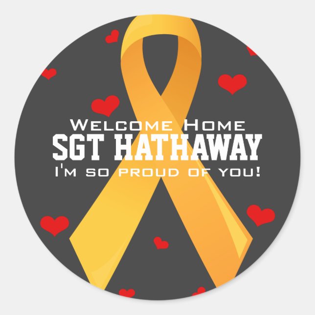 Adesivo Redondo Fita Amarela: Escura (Frente)