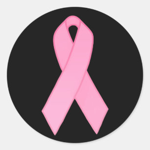 Adesivo Redondo Fita cor-de-rosa