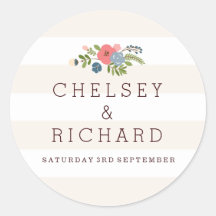 Fita de Casamento - Vinheta Rosa