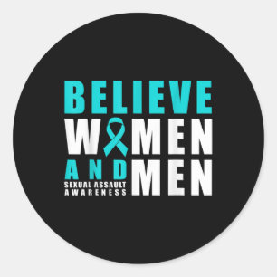 Adesivo Redondo Fita de Consciência de Mulheres &amp; Men Ual Ault