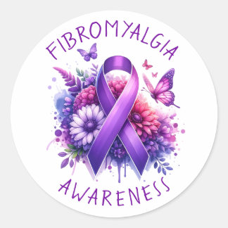 Adesivo Redondo Fita de Sensibilização por Fibromialgia
