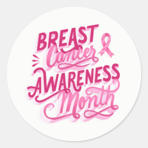 Adesivo Redondo Fita grande com colchetes rosa