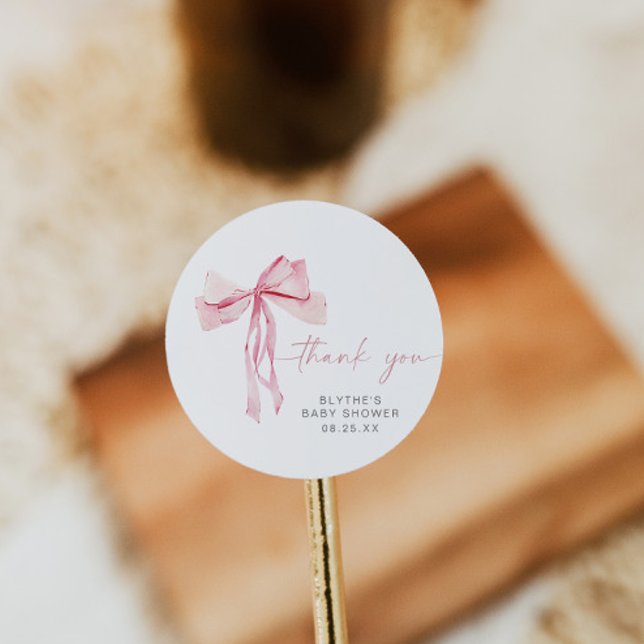 Adesivo Redondo Fita roscada do Arco redondo com Chá de fraldas ro (Criador carregado)