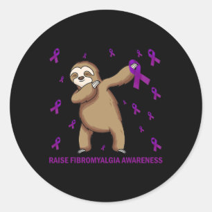 Adesivo Redondo Fita Roxa Lenta - Sensibilizar Fibromialgia