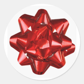 Adesivo Redondo Fita vermelha/Arco Envelope Selo/Adesivo