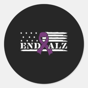 Adesivo Redondo Flag End Heimer End Heimerheimer Purple Heimerheim
