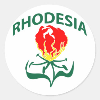 Adesivo Redondo Flame Liliy