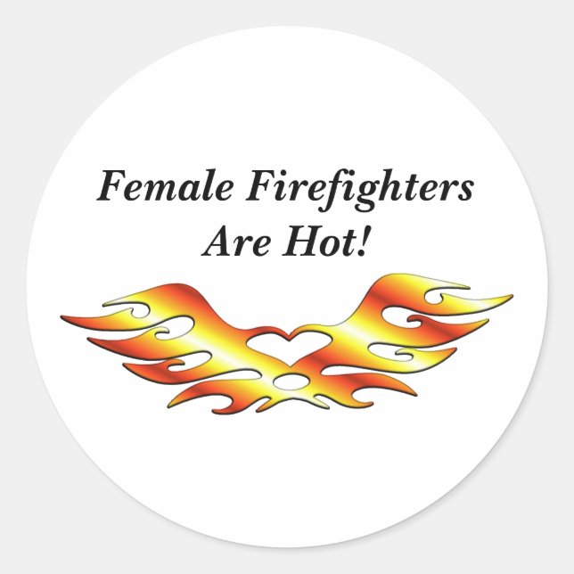 Adesivo Redondo Flame Tattoo (Frente)