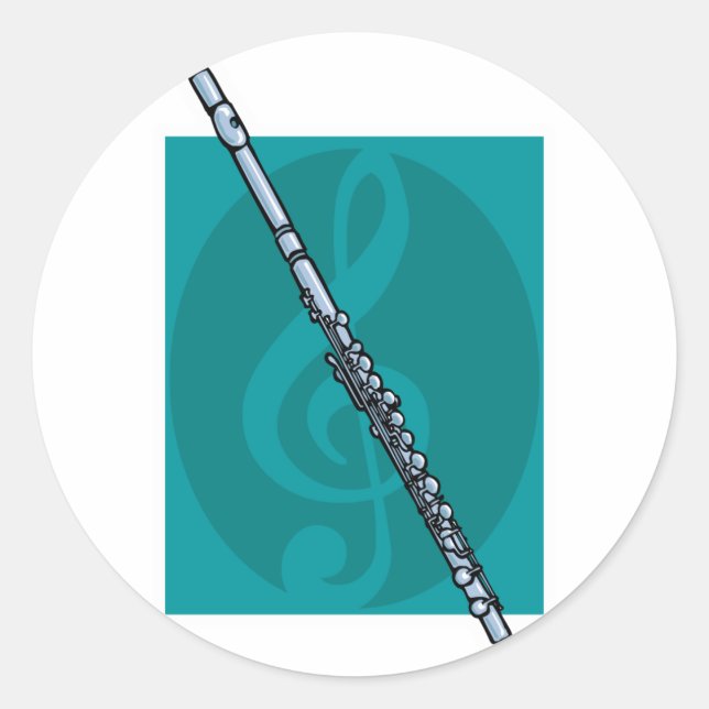 Adesivo Redondo flauta (Frente)