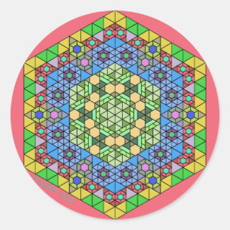 Adesivo Redondo Fleen Sticker #1