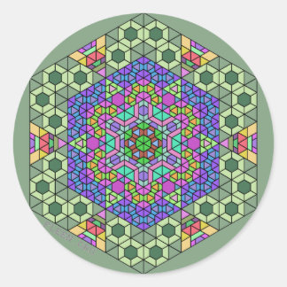 Adesivo Redondo Fleen Sticker #3