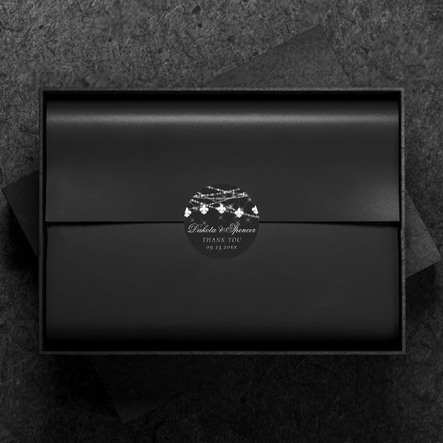 Adesivo Redondo Fleur de Lis Black Lights | Mardi Gras Obrigado (Criador carregado)