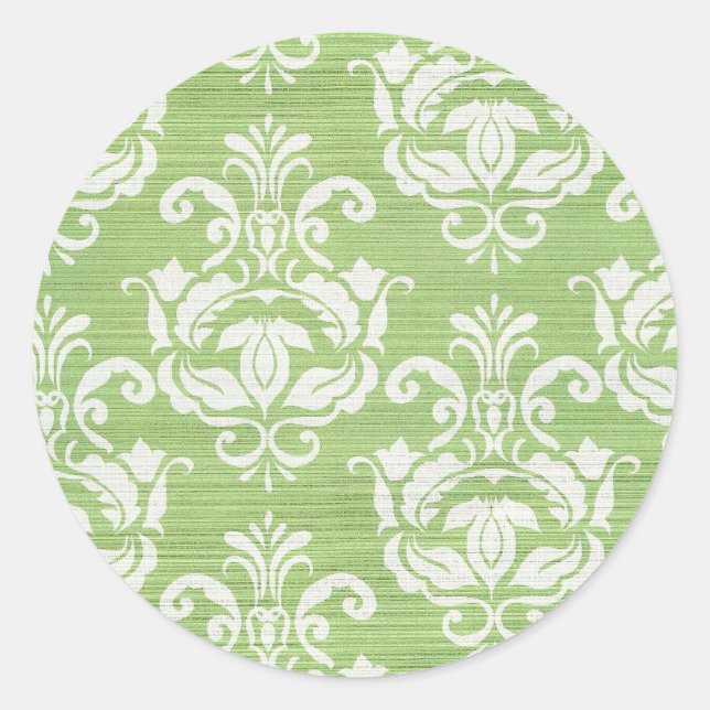 Adesivo Redondo Fleur-de-lis Sticker (Frente)