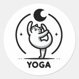 Adesivo Redondo Flexibilidade felina