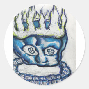 Adesivo Redondo FloatingKing