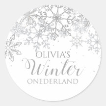 Flocos de neve primeiro aniversario de Onederland 