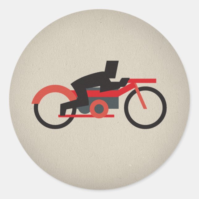 Adesivo Redondo FLomm Heroes: LETHERHED! (Frente)