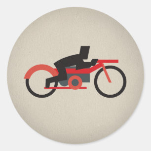 Adesivo Redondo FLomm Heroes: LETHERHED!