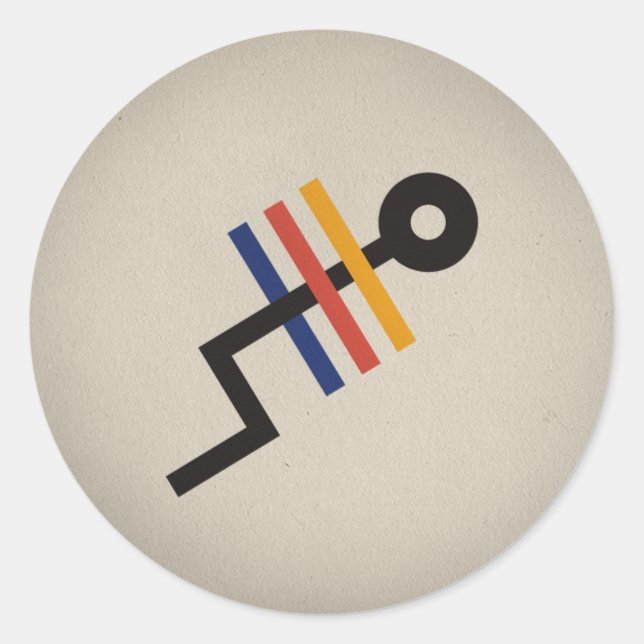 Adesivo Redondo FLomm Heroes: TRÊS! (Frente)