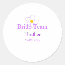 Flor de roxo pastel equipe da noiva boho mo