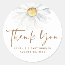 Flor Margarida Elegante Fofa Branca Boho