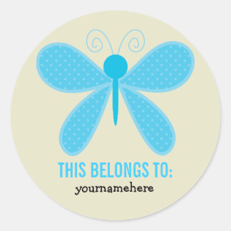 Adesivo Redondo Flor Super Bonita PERTENCE A Vinhetas