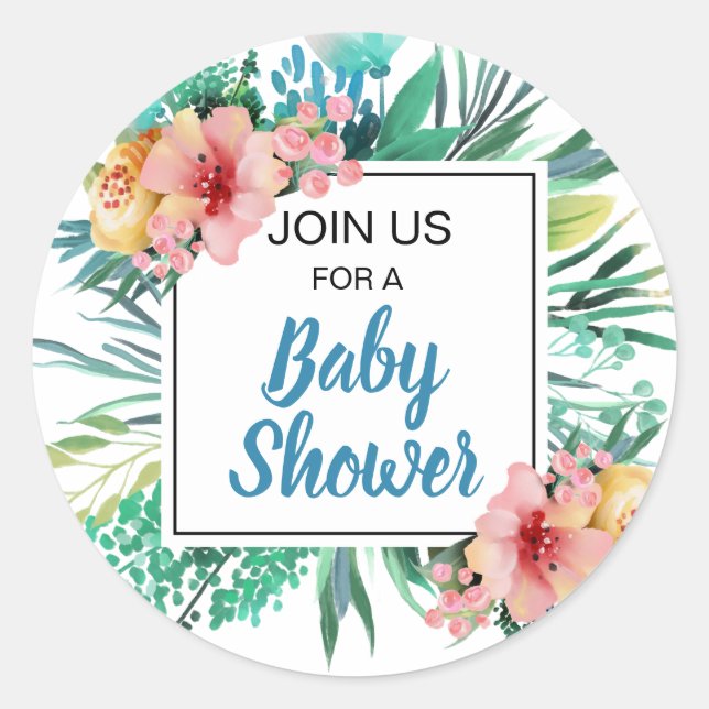 ADESIVO REDONDO FLORAIS BRILHANTES E GREENERAÇÃO (Frente)