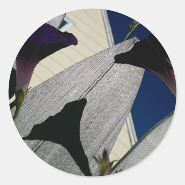 Adesivo Redondo Floral (Frente)