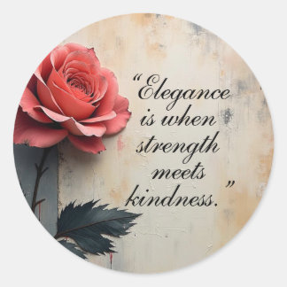 Adesivo Redondo Floral Galore 