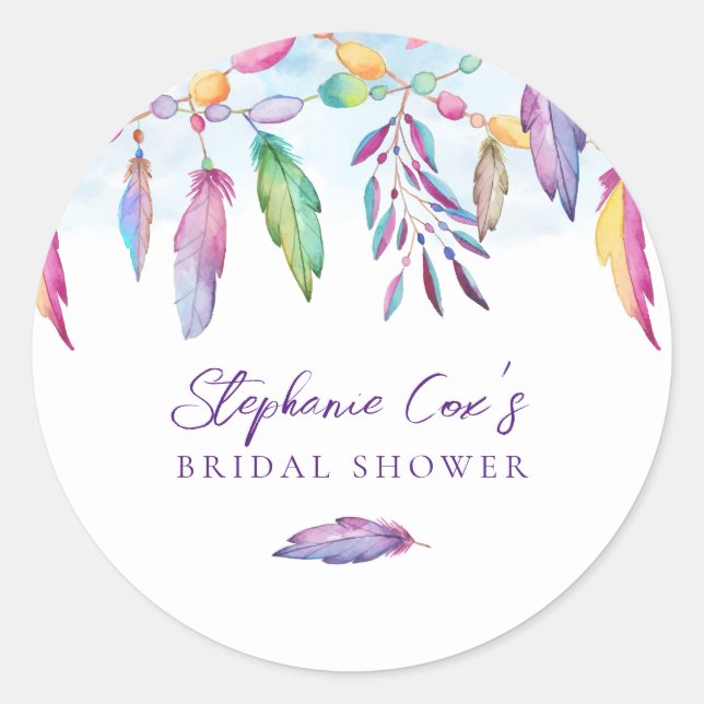 Adesivo Redondo Floral Moderna (Frente)