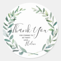 Floral Wreath Botanical Obrigado Aleitor de Aniver