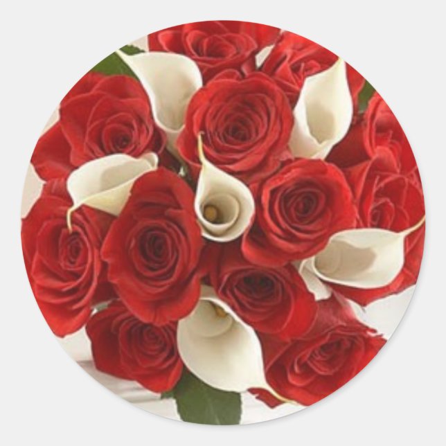 Adesivo Redondo Flores (Frente)