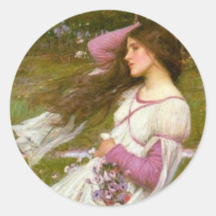 Adesivo Redondo Flores