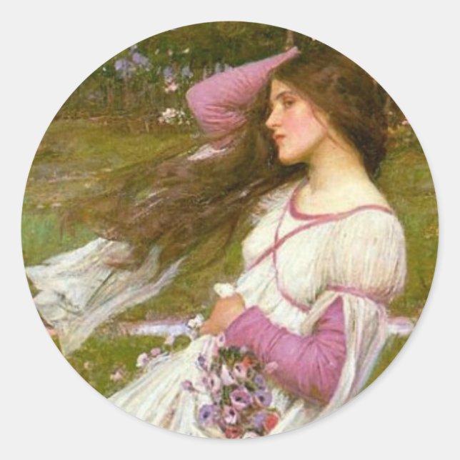 Adesivo Redondo Flores (Frente)