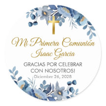 Flores Azuis Elegantes na Primeira Comunidade Espa