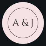 Adesivo Redondo Flores Cor-de-Rosa e Lanternas<br><div class="desc">Um complemento perfeito para o nosso Convite de Flores Cor-de-Rosa e Lanternas! Estamos felizes em personalizar ainda mais isto para si,  por favor sinta-se à vontade para nos enviar uma mensagem para assistência.</div>