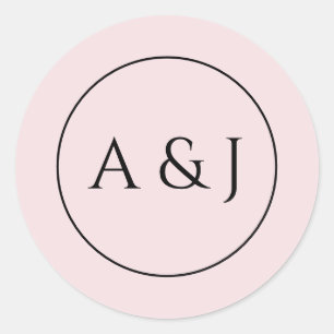 Adesivo Redondo Flores Cor-de-Rosa e Lanternas