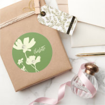 Flores de Cosmos de Verão Botânico Silhouettes