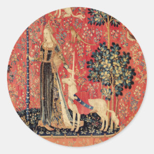 Adesivo Redondo Flores de Fantasia da UNICORN, Animais