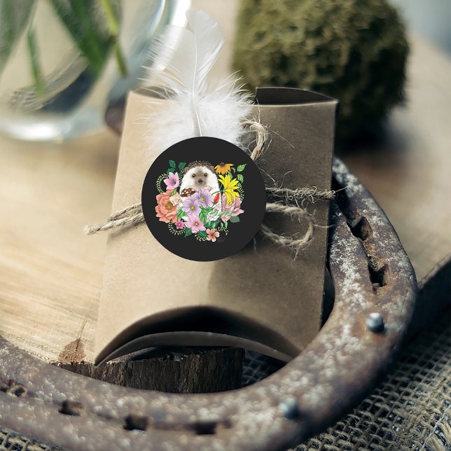 Adesivo Redondo Flores De Porco (Criador carregado)