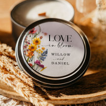 Flores Presas Vinhetas de Casamento de Flores Selv