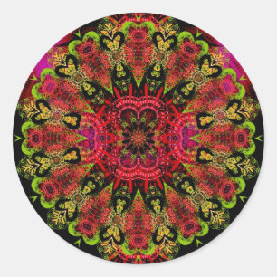 Adesivo Redondo floretiana