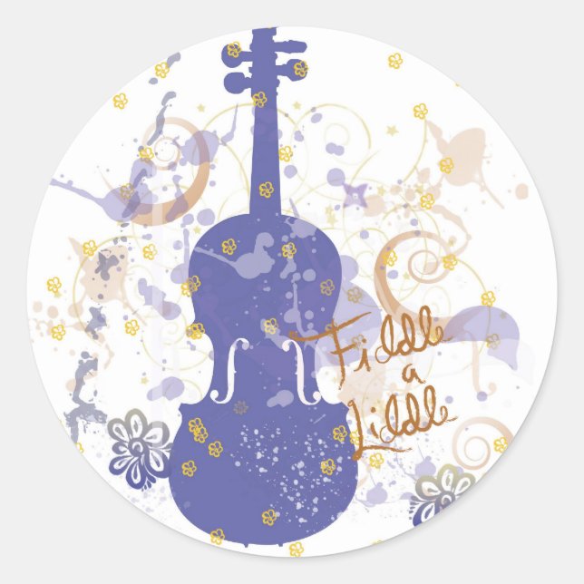 Adesivo Redondo florique (Frente)