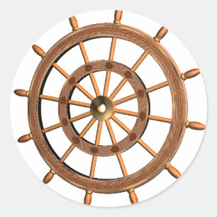 Adesivo Redondo Flotsam Wheel