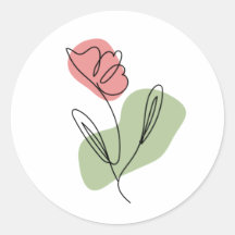 Flower Line Art