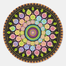 FLOWER MANDALA ART PARA MEDITAÇÃO ESPIRITUAL