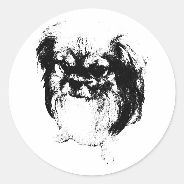 Adesivo Redondo Fluff of Wisdom (Frente)