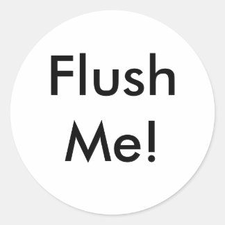 Adesivo Redondo FlushMe!