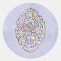 Focas de envelopes azuis-claros para Casamento vin